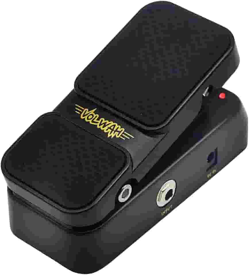 SONICAKE Pedal Active Volume & Wah, Mini Pedal de Efeito de Guitarra Elétrica Combo 2 em 1 com Controle de Volume Ativo Wah Wah - VolWah