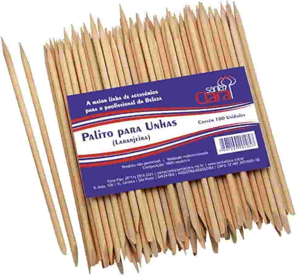 Palito unha laranjeira c/100