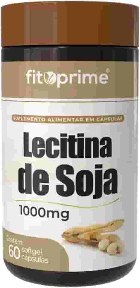Lecitina de Soja 1000mg 60 Cápsulas Fitoprime