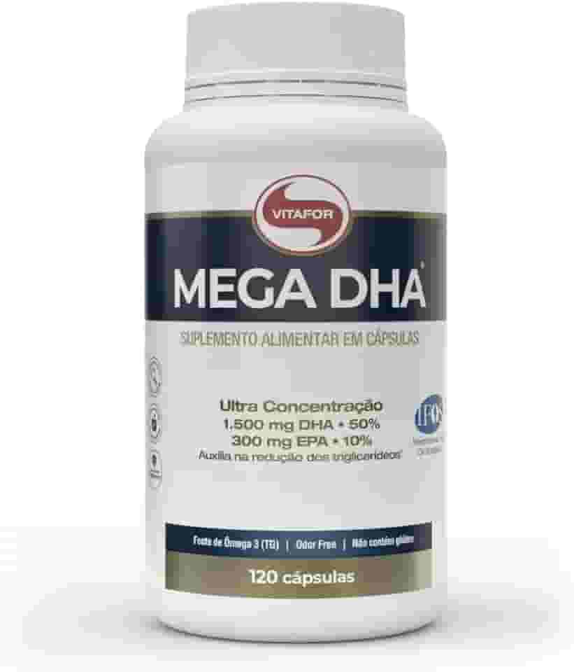 Mega Dha - 120 Cápsulas - Vitafor, Vitafor