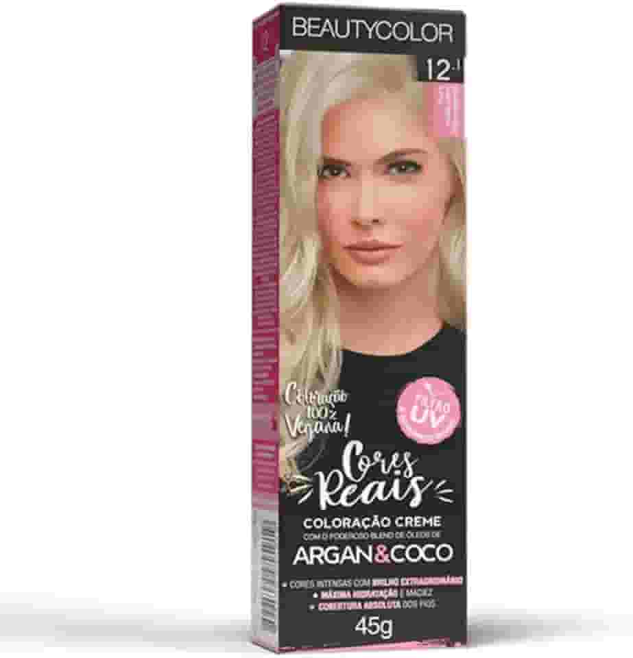 Coloração Individual BEAUTYCOLOR - 12.1 Louro Muito Claro Cinza Especial