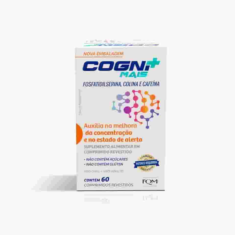 Cogni Mais 60 comprimidos - Suplemento para Auxílio da Concentração e Memória