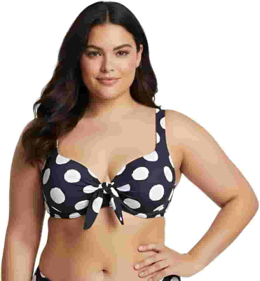 Top Feminino Plus Size Bojo Reforçado Sustentação Alça Ajustável Push Up Biquíni Praia Piscina Verão