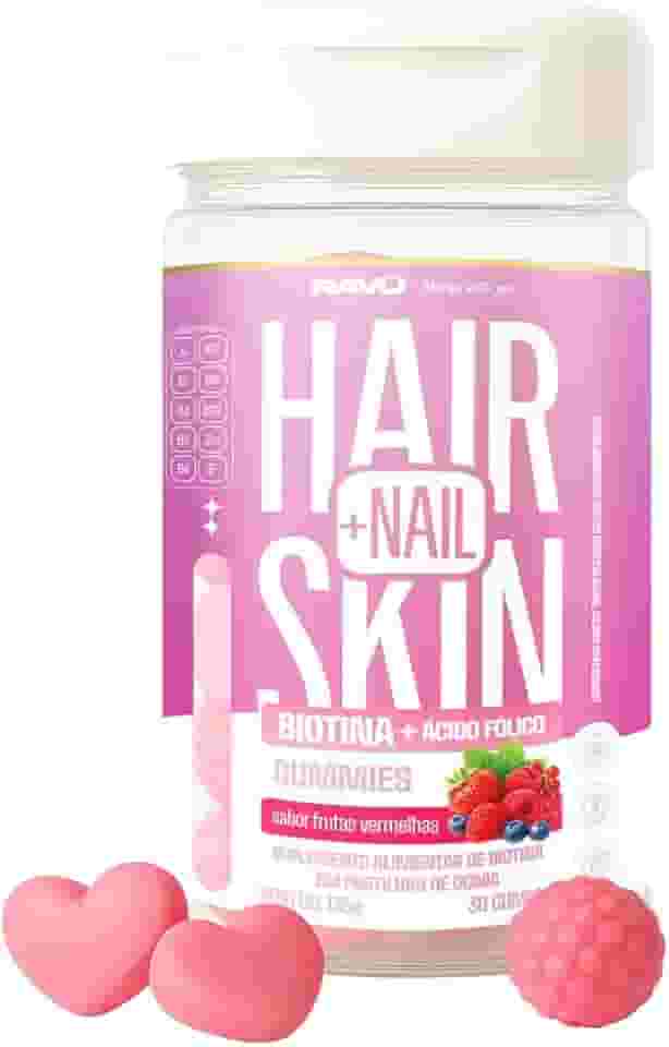 Vitamina para Cabelo em Gomas | Queda, Unhas e Pele | Ravu Hair Gummy