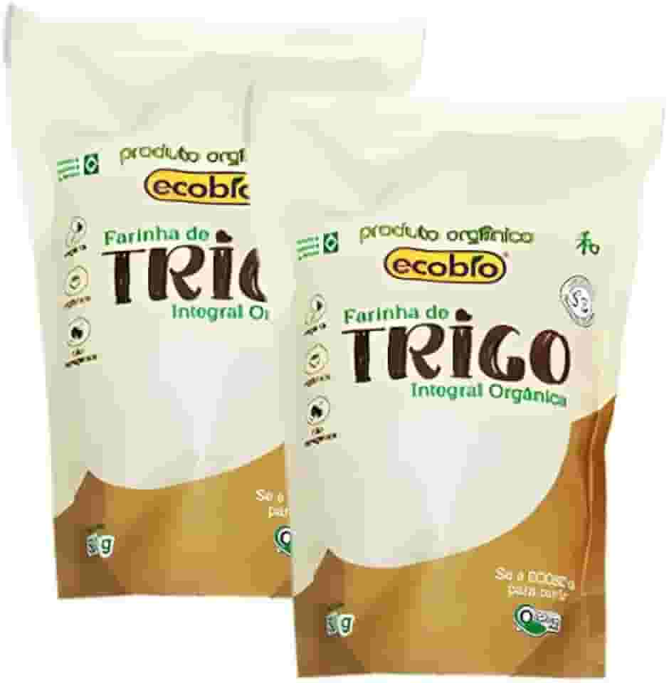 Kit 2X: Farinha de Trigo Integral Orgânica Ecobio 500g