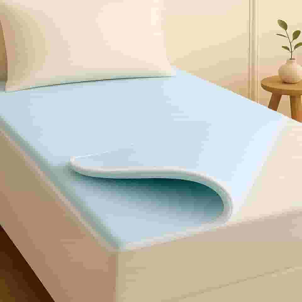 Pillow Top Solteirão Viscoelástico Espuma da NASA 97x203x4cm BF Colchões