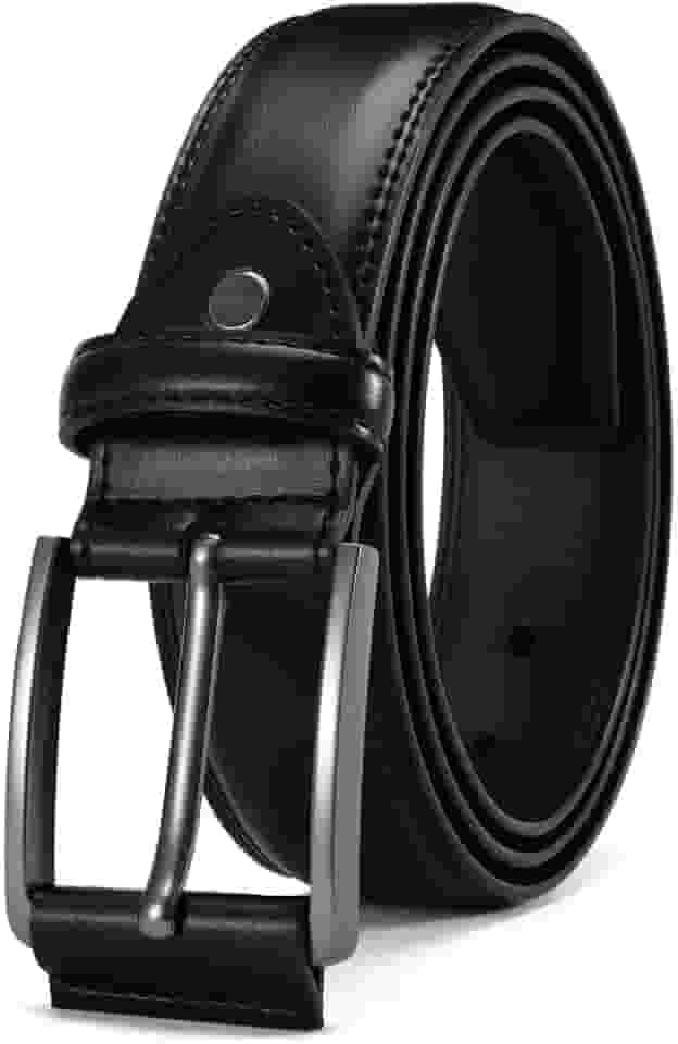 Cinto masculino de couro legítimo, feito à mão, 100% couro bovino, designs modernos e clássicos para trabalho, negócios e casual