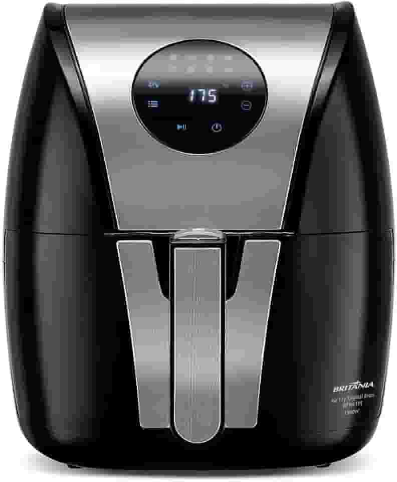Fritadeira Air Fryer Britânia Digital Inox 5l Bfr41pi 127v
