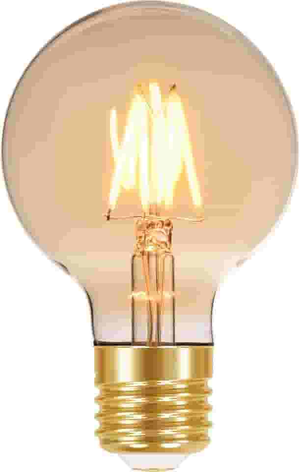 Lâmpada LED Filamento Vintage Globo E27, 4W, Ambar Taschibra G80 11080382