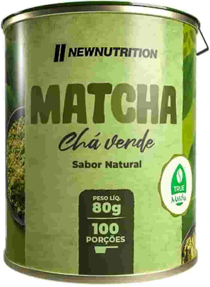 Chá Verde Matchá - 80g Natural - NewNutrition