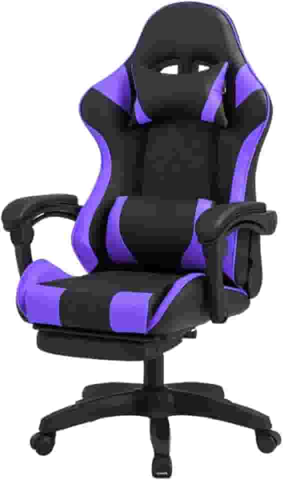 Cadeira Gamer Escritório Home Office Lods Gamers Giratoria Cadeira Estilosa Elegante Ergonômica Top (roxa)
