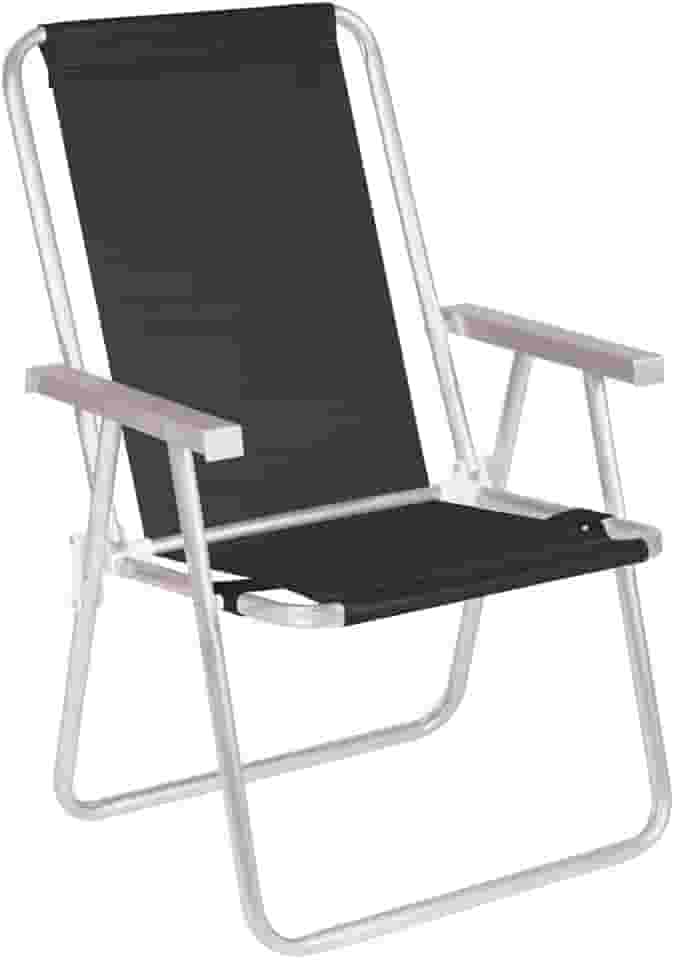 Mor - Cadeira Alta Conforto Sannet Alumínio Preto