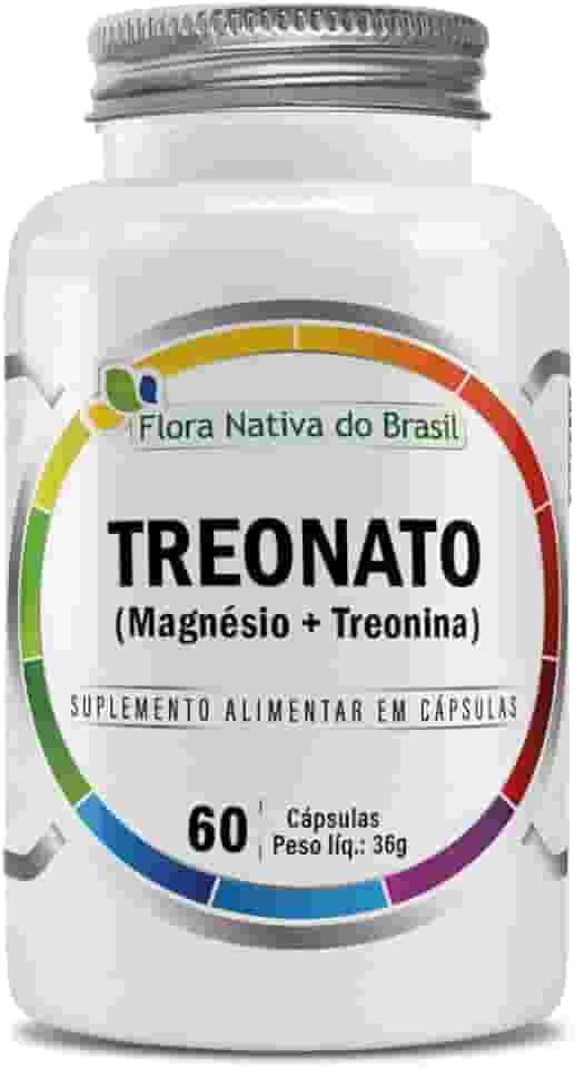 Treonato (Magnésio + Treonina) 60caps - Flora Nativa
