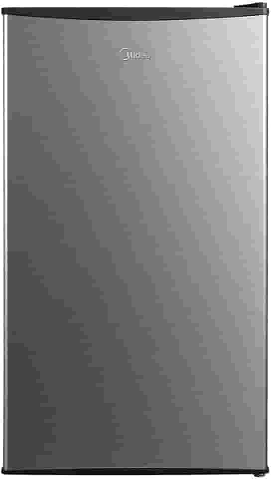 Frigobar 93 Litros Inverter Bivolt Preto com Porta na Cor Inox, Midea