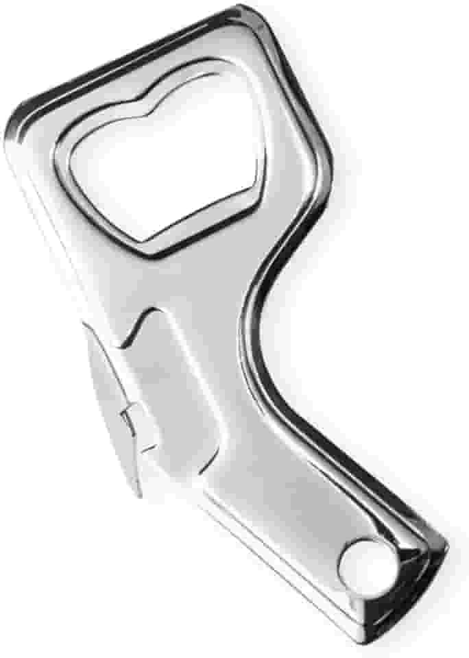 Abridor de Garrafas e Latas 9 cm – Compacto, Resistente e Prático | Utensílio de Cozinha Multiuso em Aço Reforçado