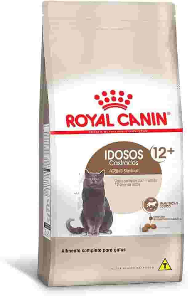ROYAL CANIN Ração Sterilised 12+ Gatos Adultos 1,5kg Raça Adulto