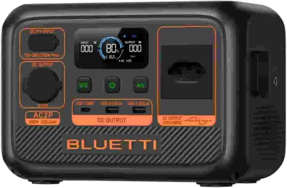 BLUETTI AC2P Estação de Energia Portátil | 300 W 230,4 Wh (220V)
