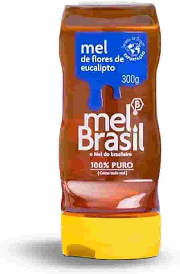 Mel Puro Flores Eucalipto - Melbras Squeeze 300g- Mel Brasil