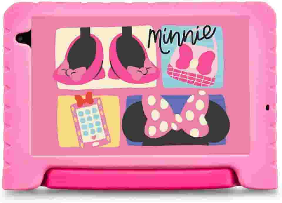 Tablet Infantil Minnie Wi-fi 6GB RAM 64GB Tela 8 Pol. Android 13 Octa-core Multi - NB439