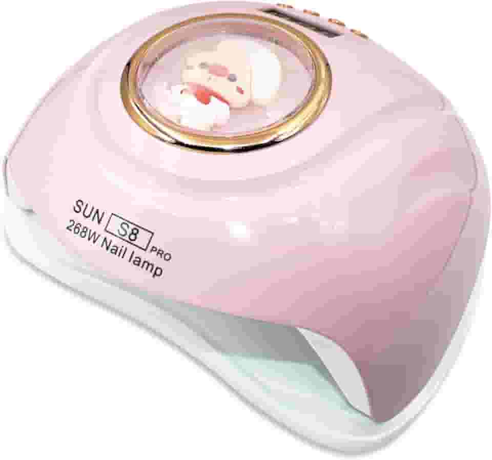 Cabine Estufa SUN S8 PRO LED UV 268W Unha Gel Acrigel Top Coat 57 LEDs Profissional Bivolt