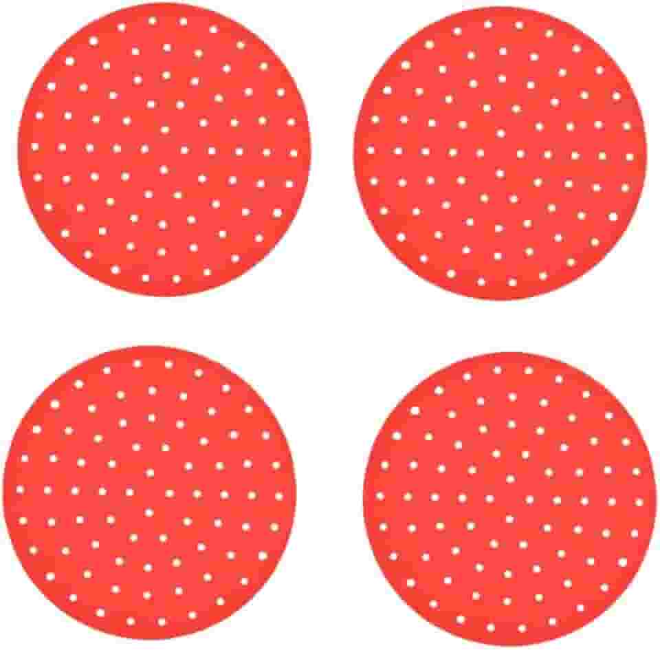 Kit com 4 Protetor de Silicone para Fogão de Indução Tapete Almofada para Fogão de Indução