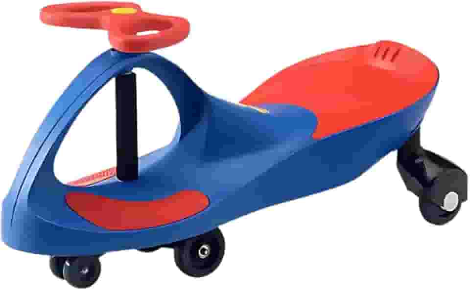 Carrinho Rolimã Infantil Kidino Twister Carrinho de Rolimã Infantil Resistente, Seguro e Super Divertido Azul com Laranja