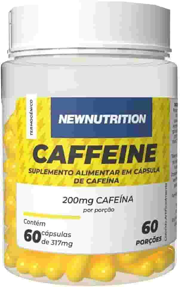 Newnutrition Caffeine 200Mg - 60 Cápsulas -