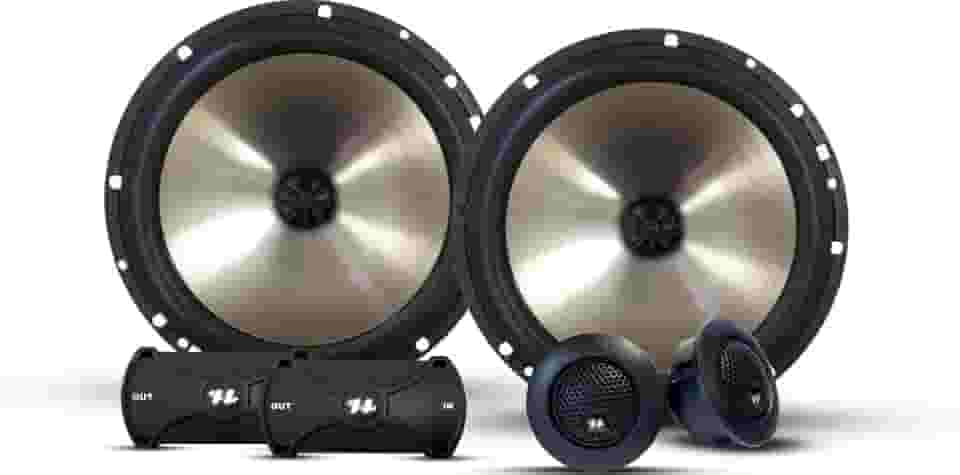 Alto falante Kit Duas Vias 6 QR6.2 80 WRMS Hurricane