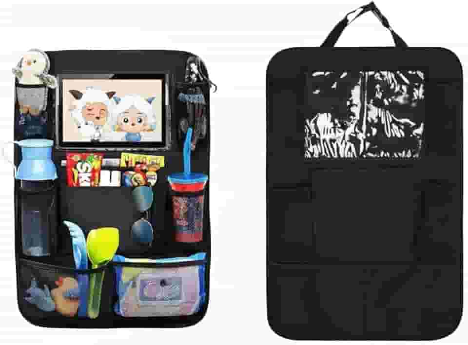 Suporte e Organizador de Objetos Banco Carro Universal Encosto Banco Traseiro de Veiculo Porta Treco Multiuso Tablet Celular