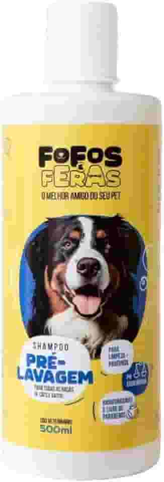 Shampoo Pré Lavagem 500ml - Todas as Raças Cães e Gatos - Limpeza Profunda
