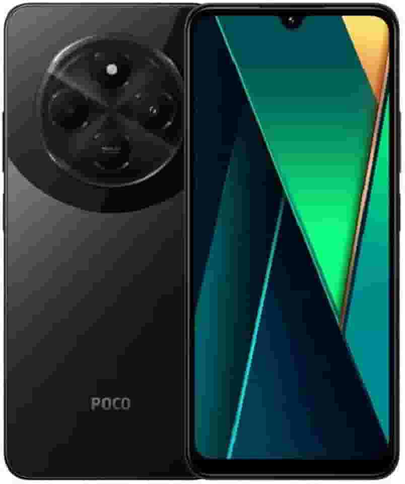Xiaomi Smartphone POCO C75 4G 128GB/256GB 6,88 ''120Hz RAM,5160mAh batería processador Mediatek Helio G85 50MP cám (Black, 8GB+256GB)