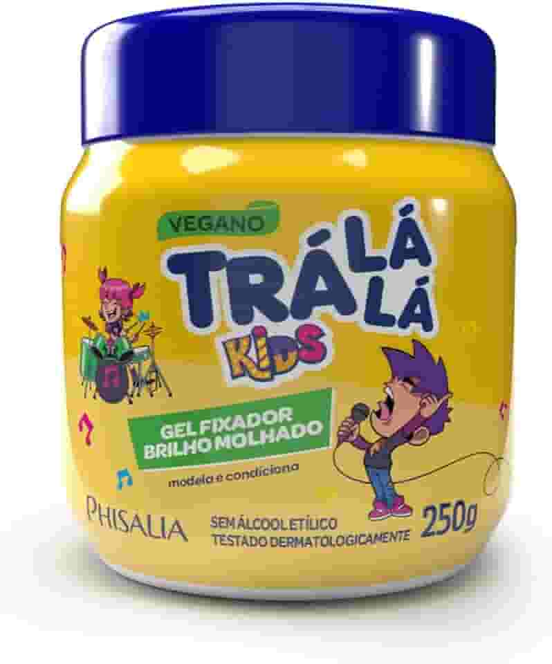 Trá Lá Lá Gel Condicionante Personagem Kids Amarelo 250 G