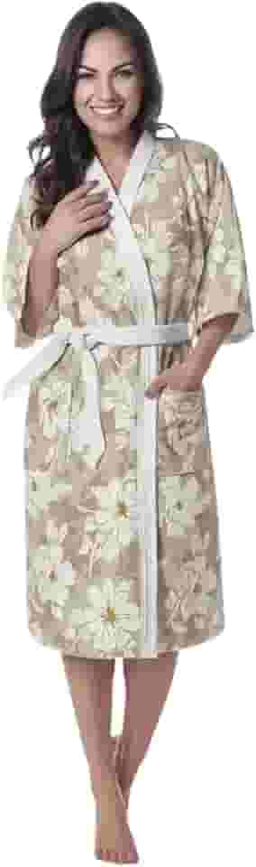 Roupão Aveludado para Banho e Piscina, Tamanho M, Adulto, Tecido Antifio