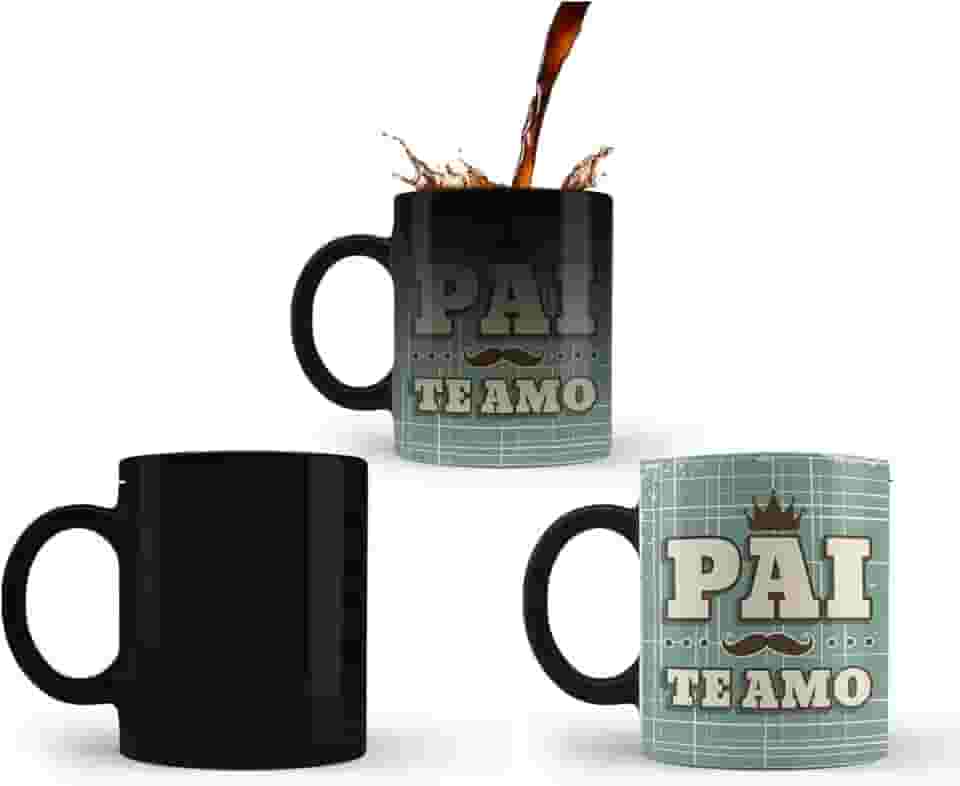 Caneca Mágica Presente para o dia dos Pais Meu Mundo Sempre