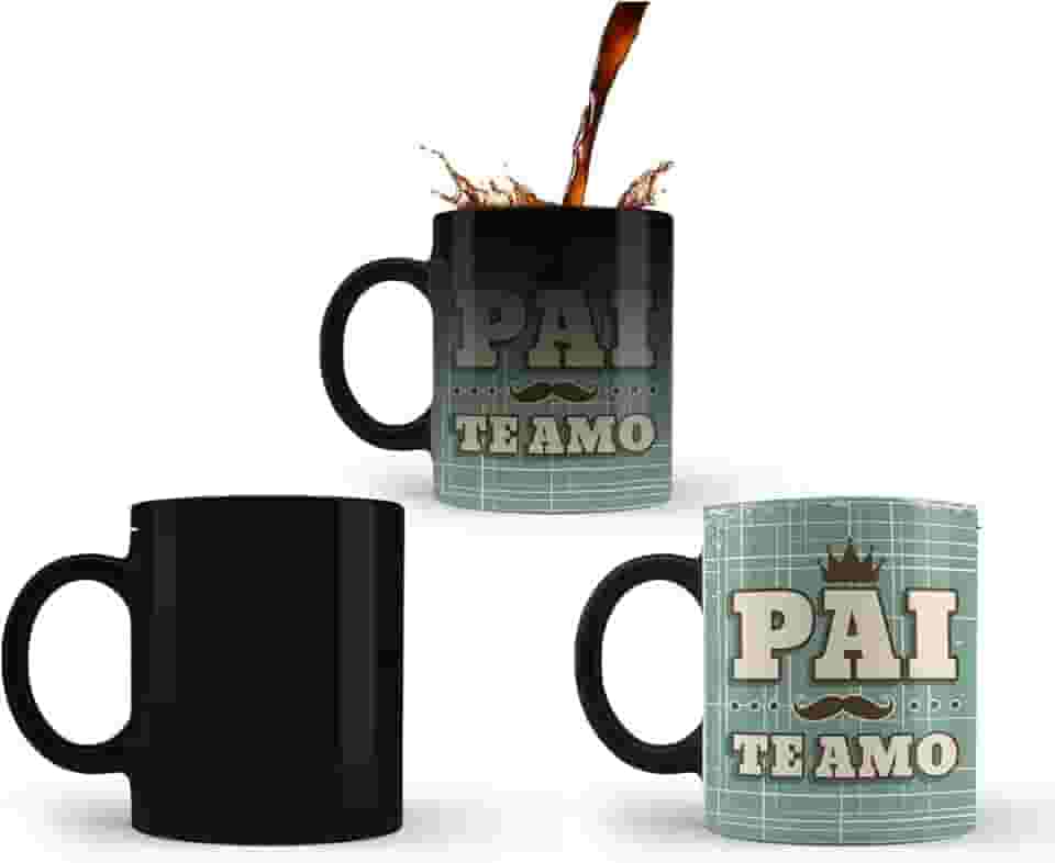 Caneca Mágica Presente para o dia dos Pais Meu Mundo Sempre