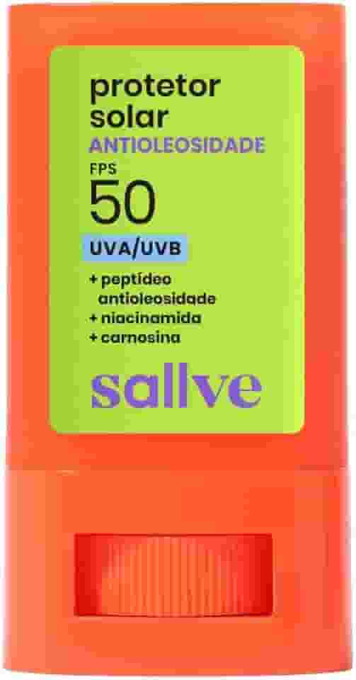 Sallve Protetor Solar Bastão Antioleosidade FPS50 15g