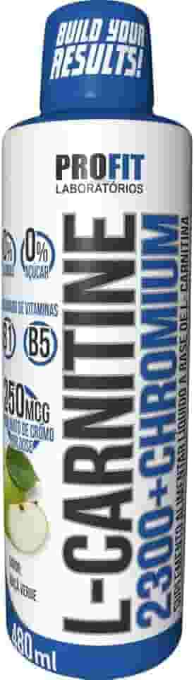 Profit L-Carnitine 2300 E Chromium Maçã Verde 480Ml