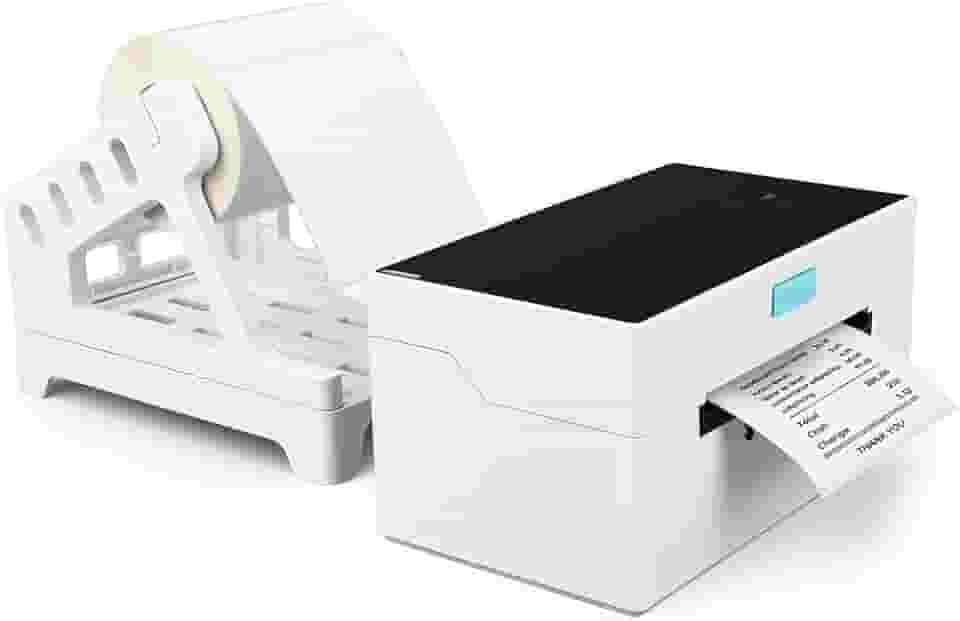 Impressora Térmica Compatível para Os Sistemas Windows/Mac/Android/iOS, 160mm/s, 203DPI, Porta USB, Concebida para Imprimir Etiquetas com Códigos de Barras para Endereços de Remessa