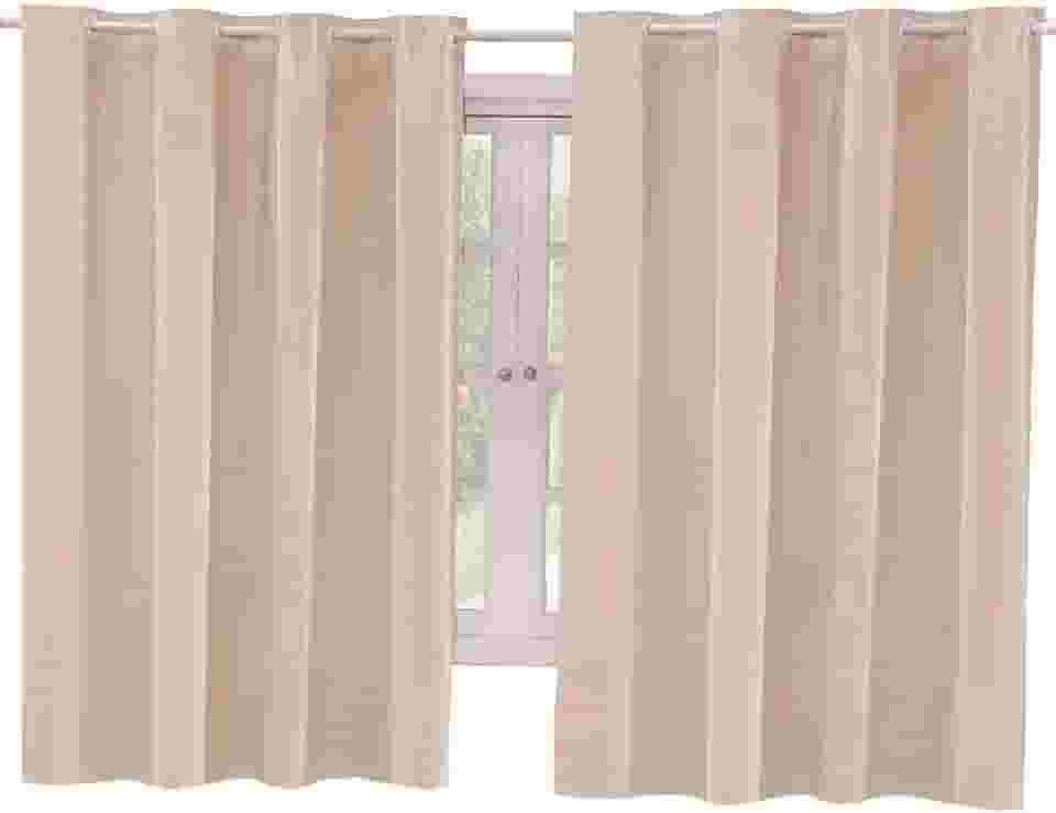 Cortina Blackout Corta Luz 2,80m x 1,60m - Palha