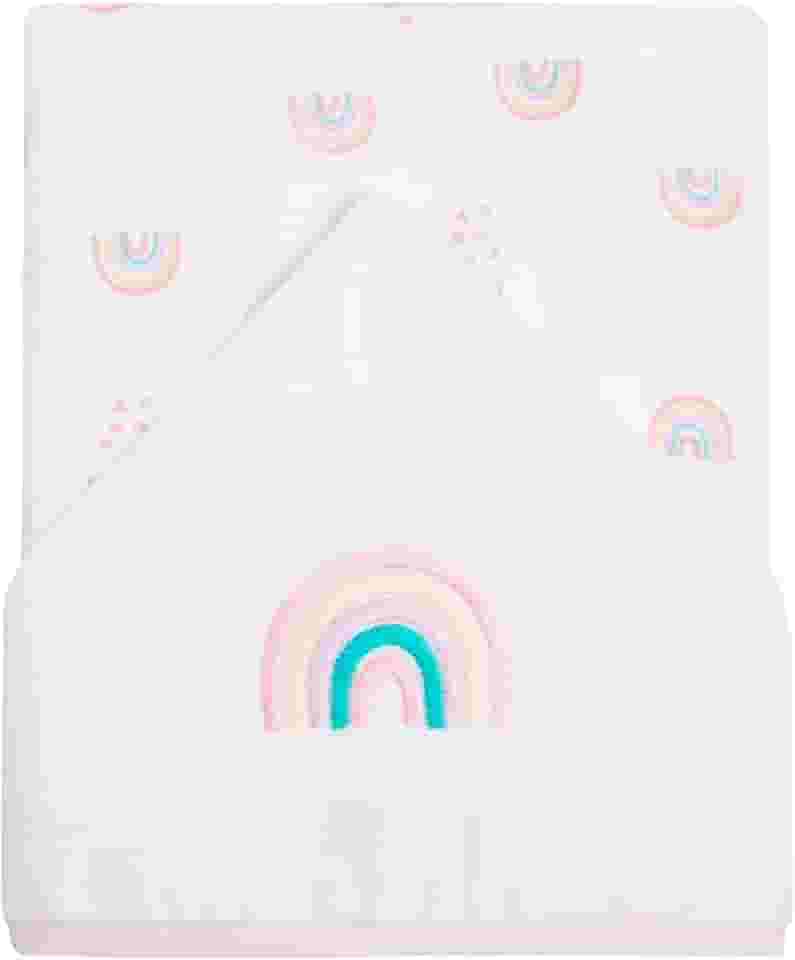 Papi Textil Toalha De Fralda 1 Camada Papi Soft C/Capuz Bord 1,10M X 90Cm Contem 01 Un