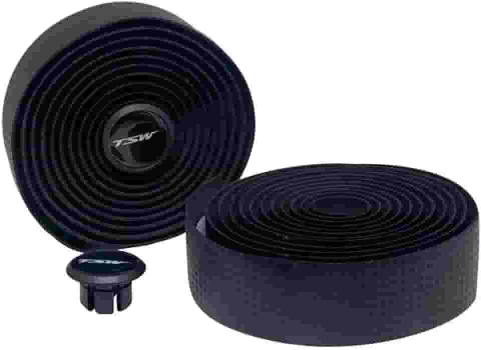 Fitas de Guidão Slim Eva Macia Ciclismo Road Bike Speed Estrada Tsw (Preta)