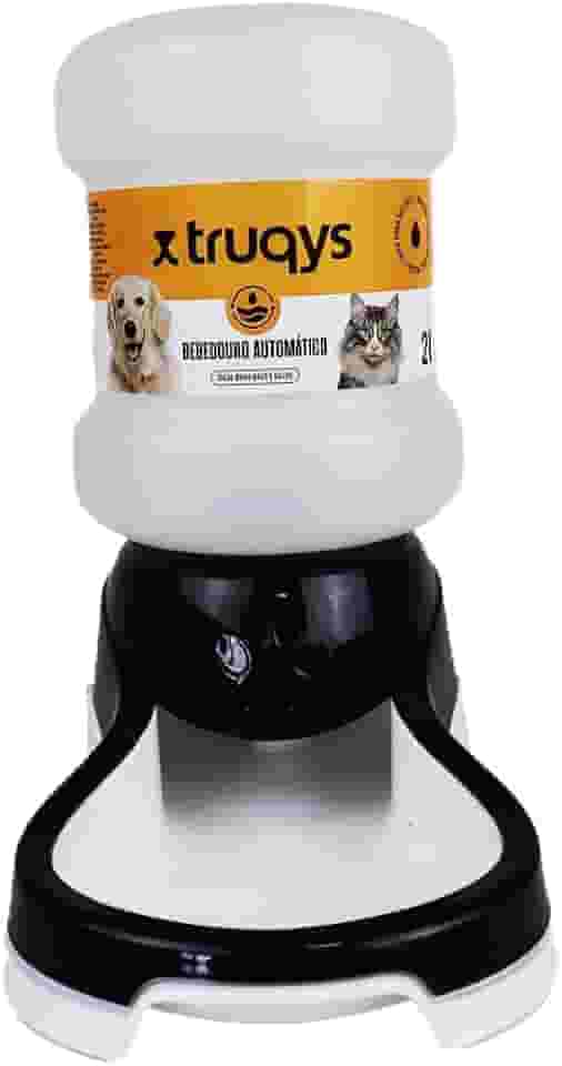 TRUQYS - Bebedouro Automático 2 L Preto