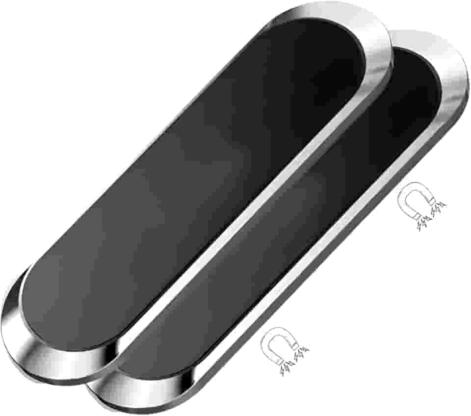 Suporte Magnético para Celular Veicular – Base Adesiva 3M, Ultra Firme, Compatível com Todos os Celulares/GPS/Universal/Porta objetos Metálicos - Compacto E Resistente.