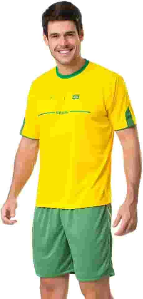Camiseta Brasil Dry masculina Camisa copa do mundo torcedor Elite