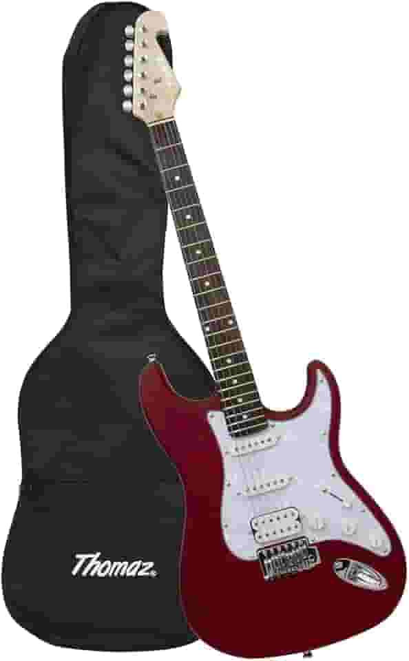 Kit Guitarra Elétrica TEG 320 Vermelho com Capa Thomaz