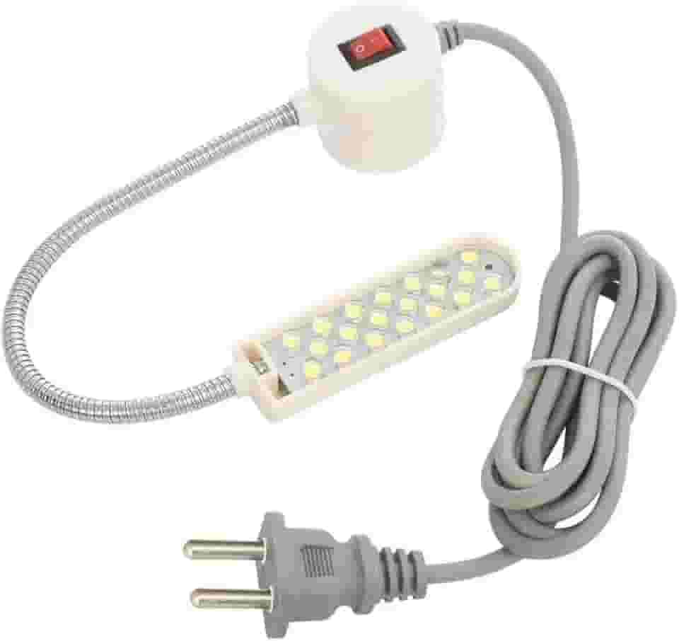 Luminária Lampada 20 Led Haste Flexível Maquina Costura