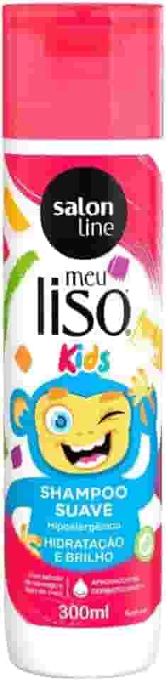 Salon Line, Shampoo, Meu Lisinho Kids, Imaginação e Diversão, Vegano - Cabelos Lisos, 300 ml