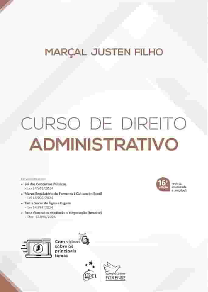 Curso de Direito Administrativo - 16ª Edição 2025