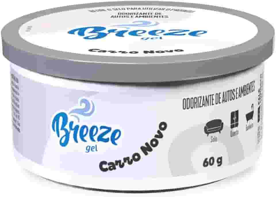 BREEZE Odorizante Breeze Gel Carro Novo 60 g