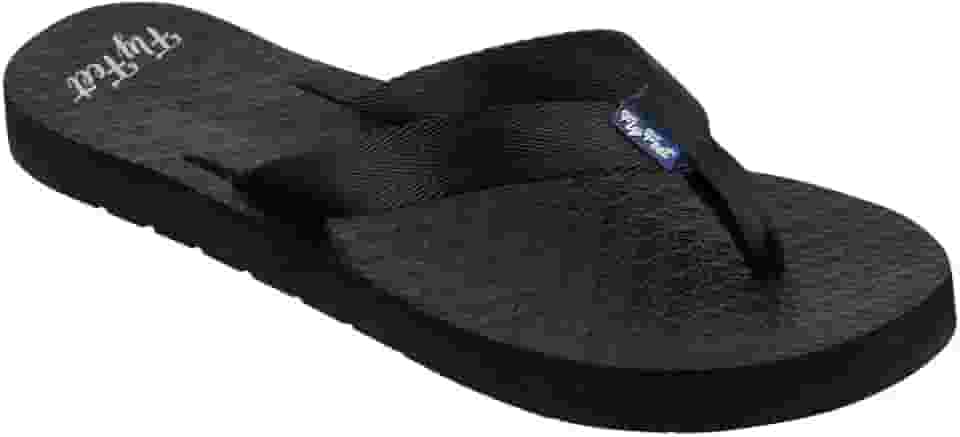 Sandália Ortopédica Fly Feet Feminina, Ortho Pauher, Preto, 37/38